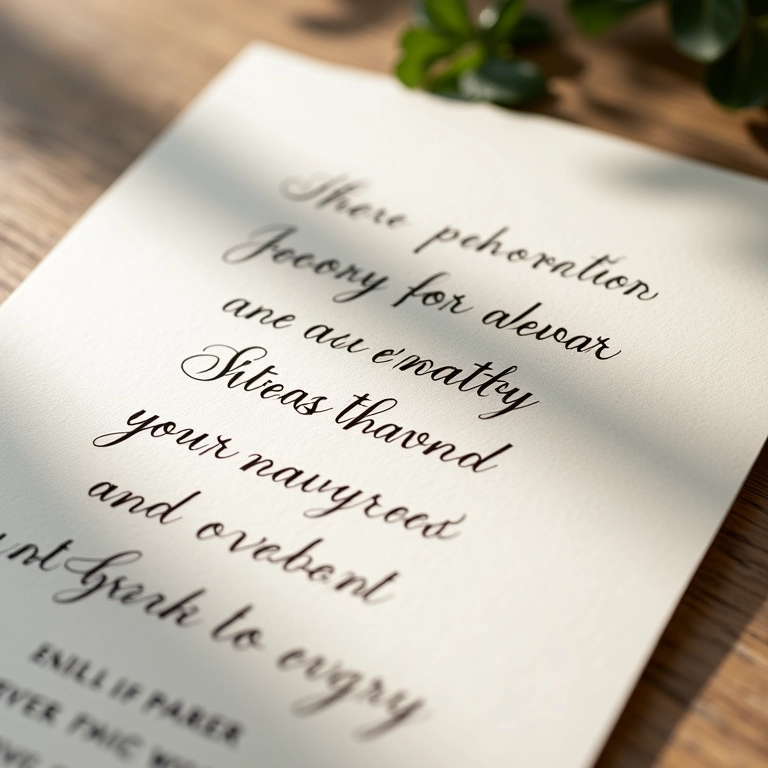 Agradecimento aos pais no convite de casamento.