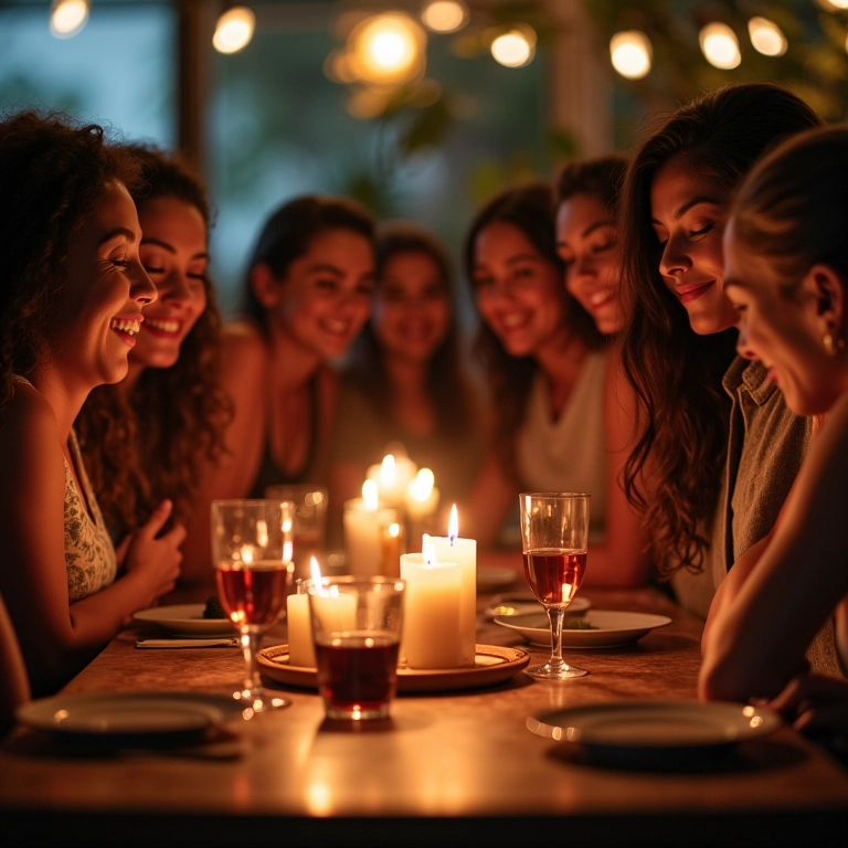 Amigos organizando um Chá de Ferramentas.