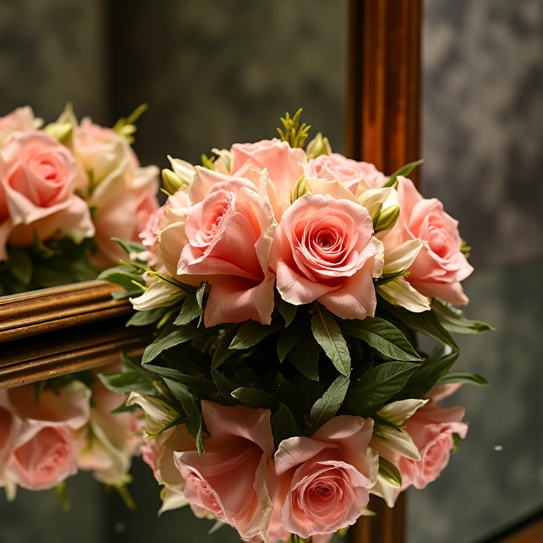 Arranjo em espelhos.