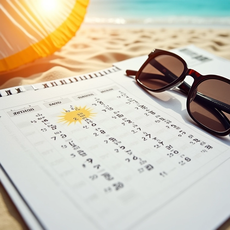 Calendário mostrando a melhor época para viajar para a Bahia.