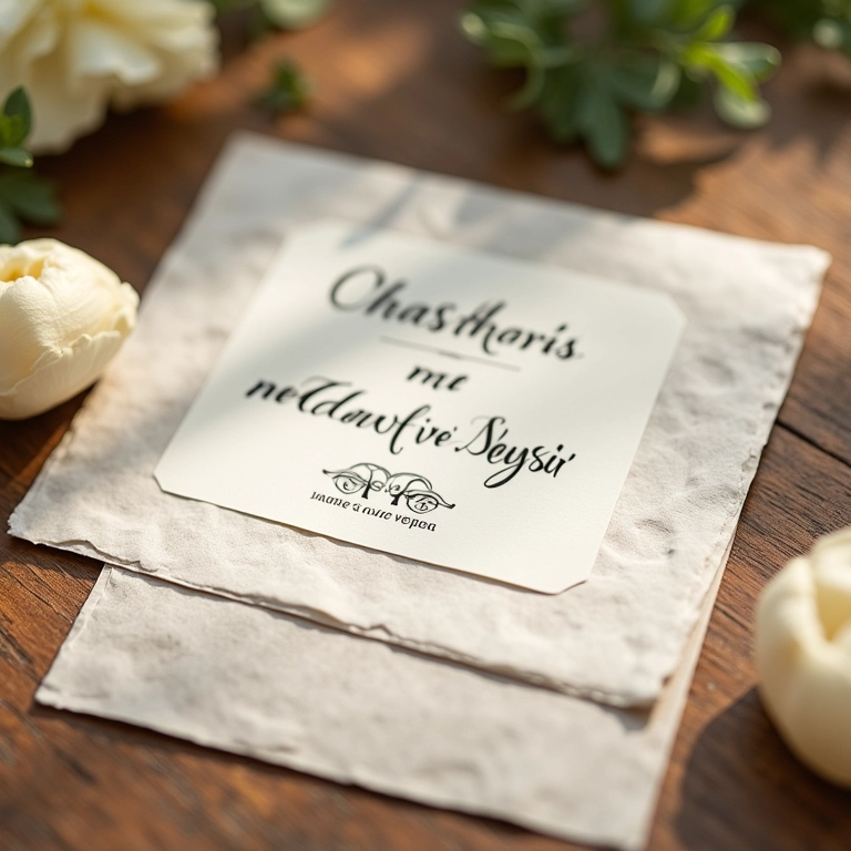 Cartões de agradecimento personalizados para convidados do micro wedding.