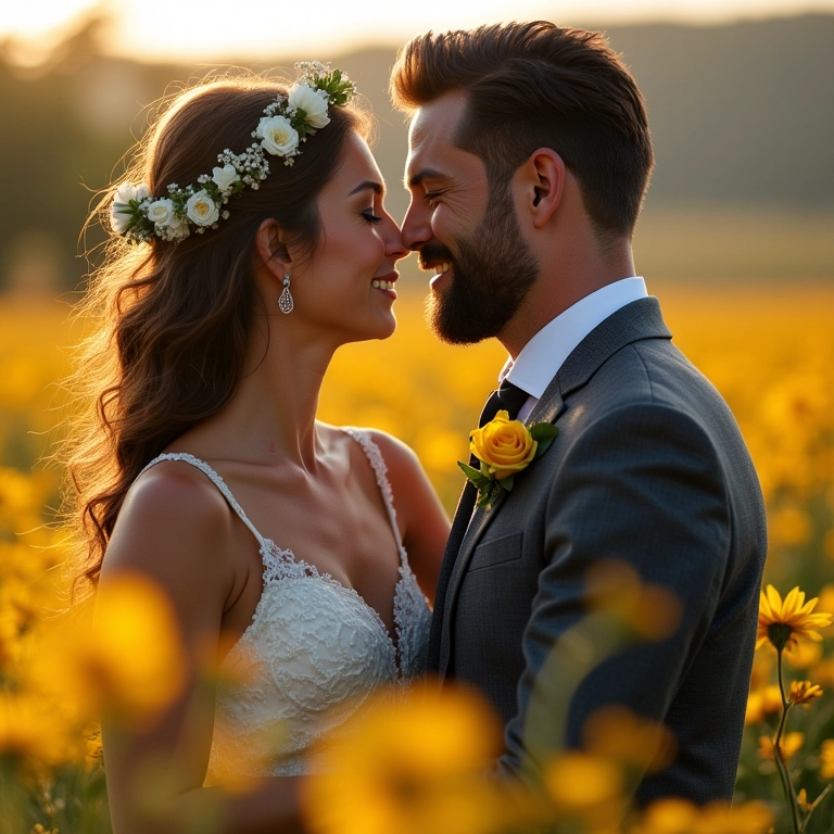 Casal compara orçamentos detalhados de fornecedores de casamento.