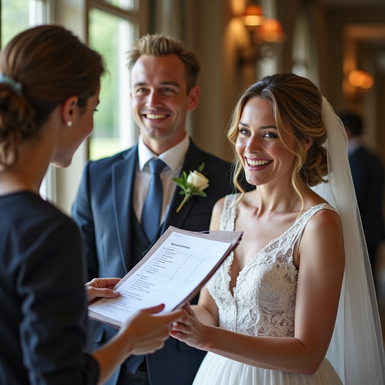 Casal feliz com economia proporcionada pela assessoria.