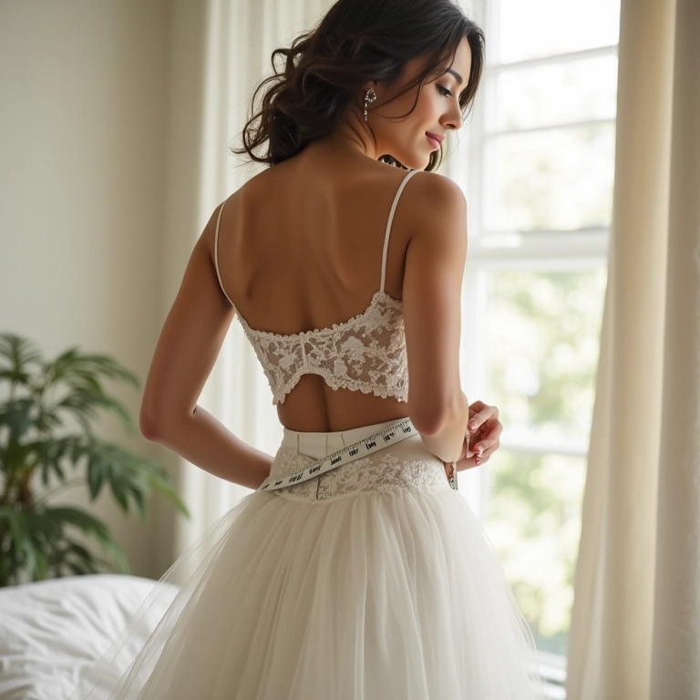 Como escolher o tamanho ideal da saia e do cropped.