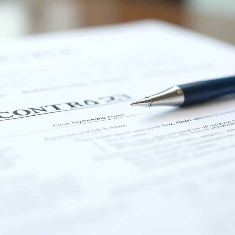 Contrato de fornecedor de casamento com orçamento detalhado.