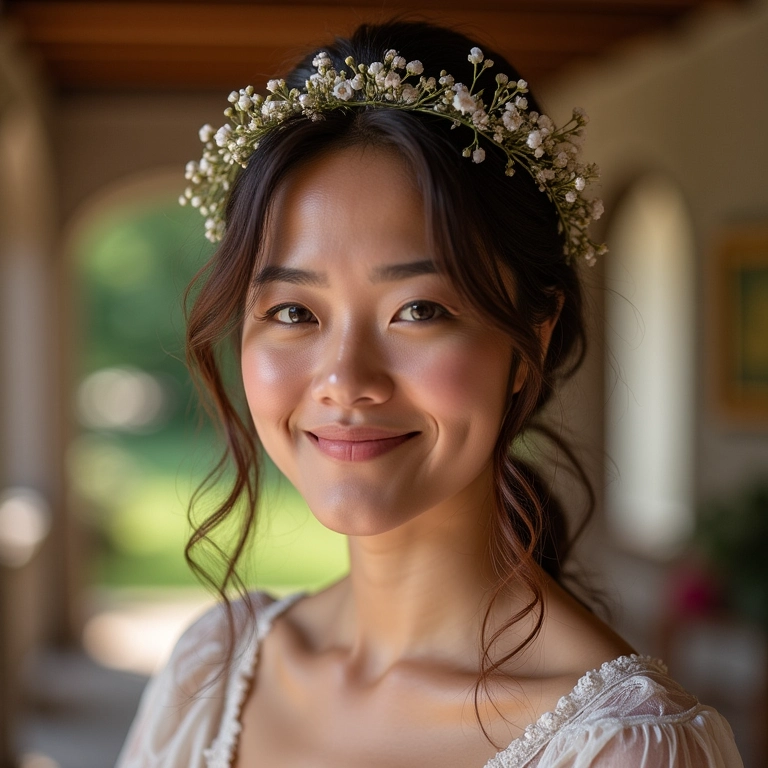 Decorador de eventos coordenando decoração e organização do casamento.