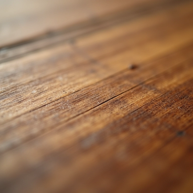 Detalhe da madeira ideal para móveis rústicos de casamento.