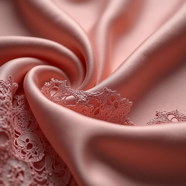 Detalhe do tecido do vestido da mãe da noiva.