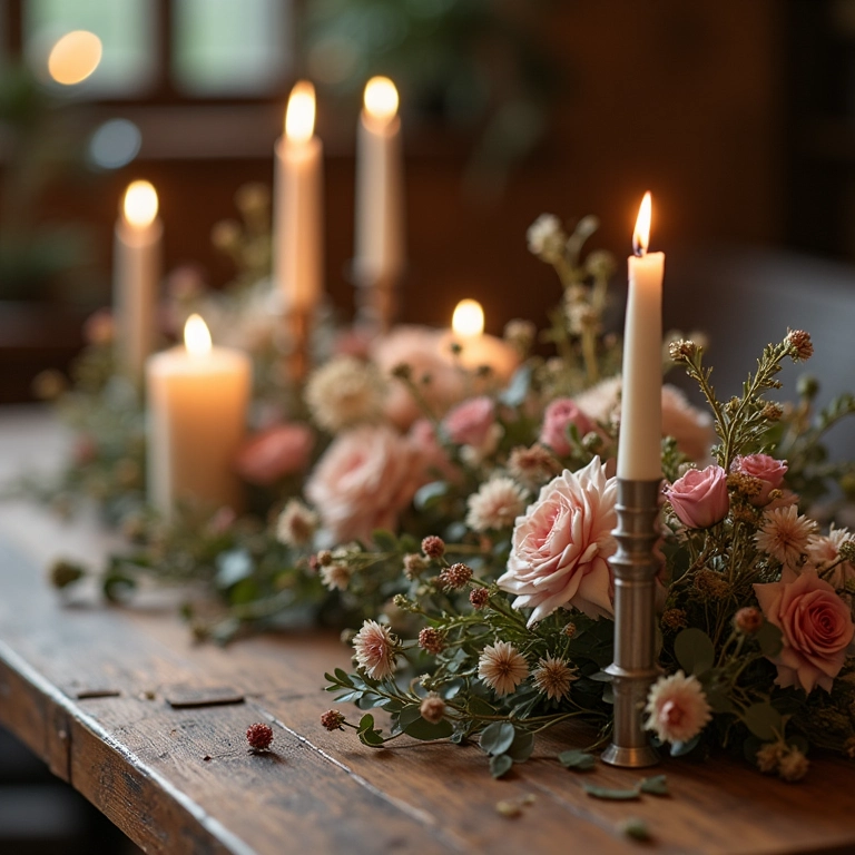 Detalhes rústicos e charmosos na decoração de casamento.