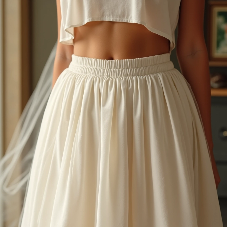 Dicas especiais para escolher saia e cropped para noiva.