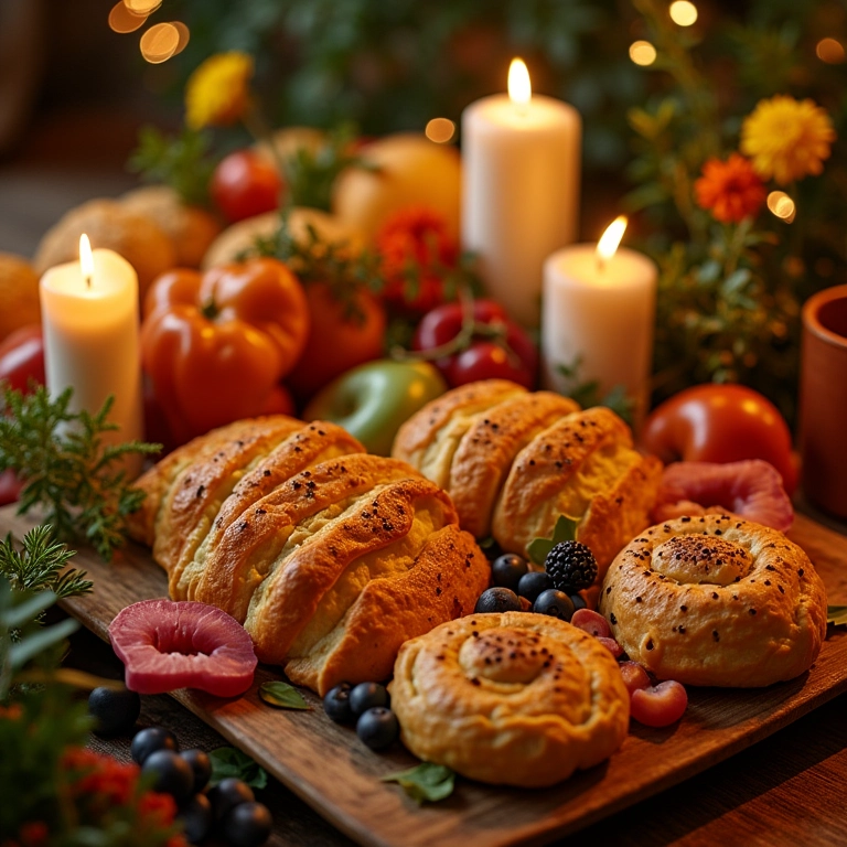 Estação de Risotos: Cremosidade e Sabor na Festa Estação de Risotos elegante em festa de casamento brasileira, com decoração vibrante.