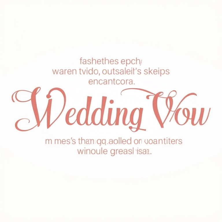 Exemplos de frases inspiradoras para votos de casamento.