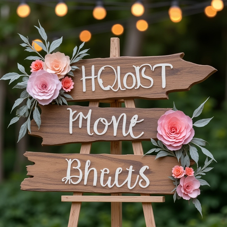 Ideias criativas para decoração DIY de casamento.