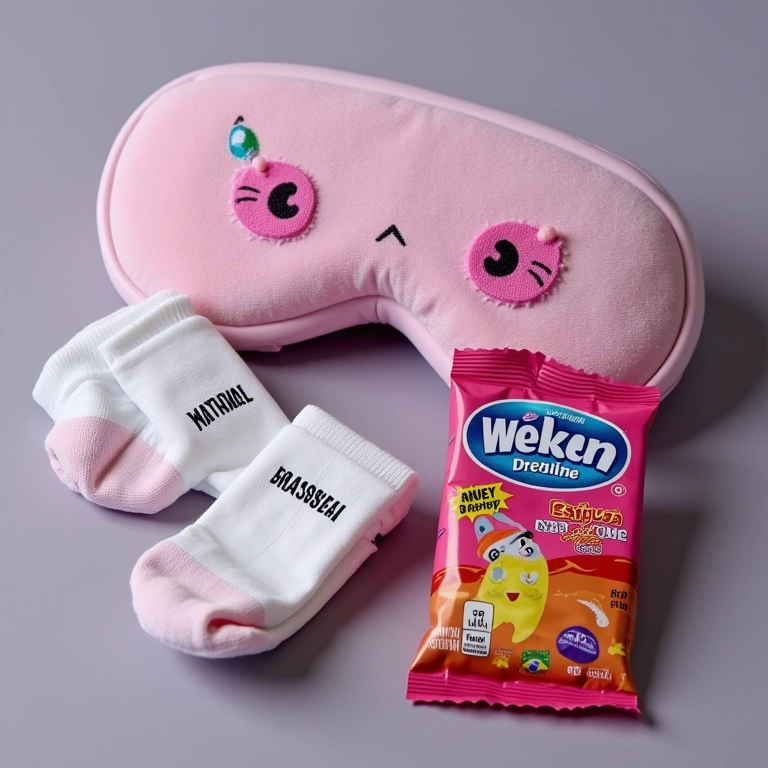 Kit personalizado para festa do pijama.