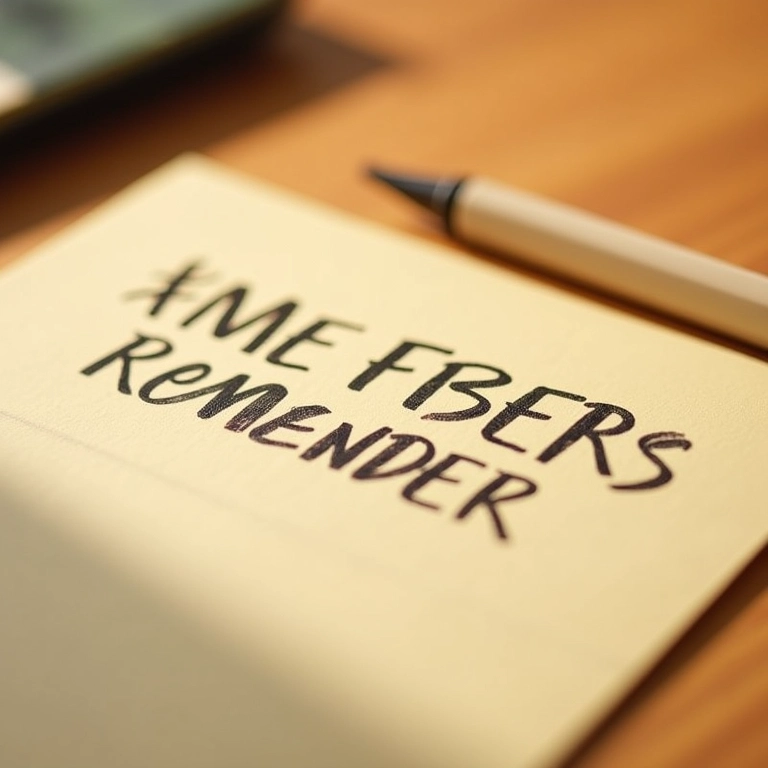 Lembrete com dicas importantes para o design de sobrancelha.