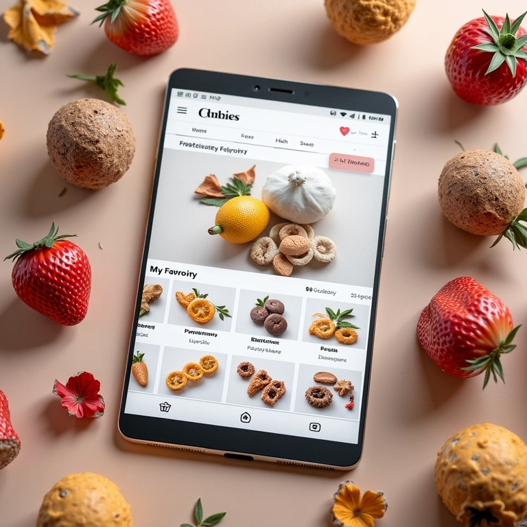 Loja online exibindo diversas lembrancinhas artesanais.