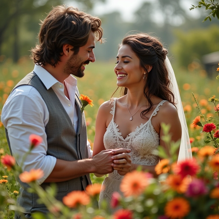 Melhor época para casar e ter arranjos coloridos.
