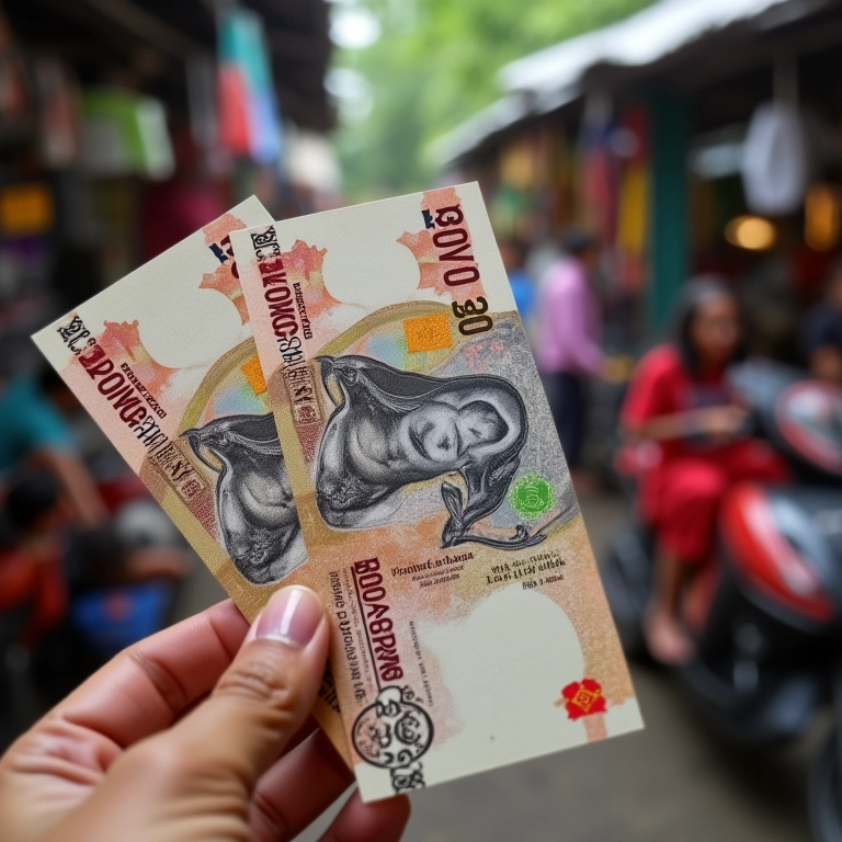 Moeda utilizada em Phi Phi: Baht tailandês.