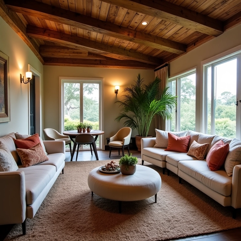 Móveis essenciais para casamento: lounge aconchegante.