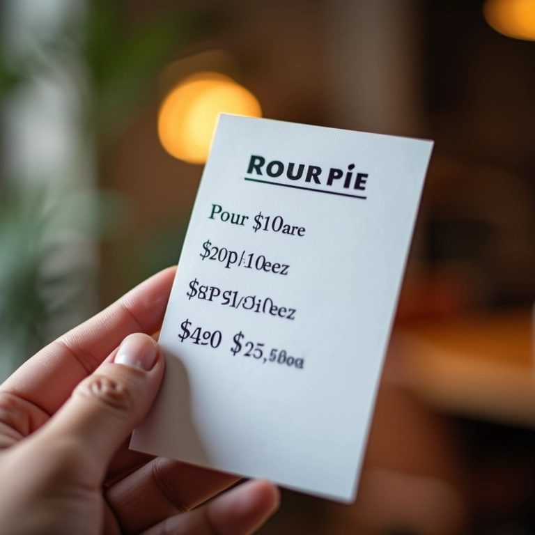 Orçamento detalhado de iluminação cênica.