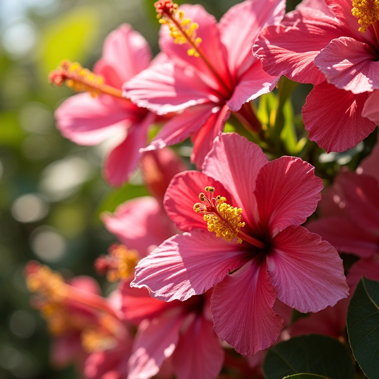 Paleta de cores vibrantes para casamento tropical com flores.