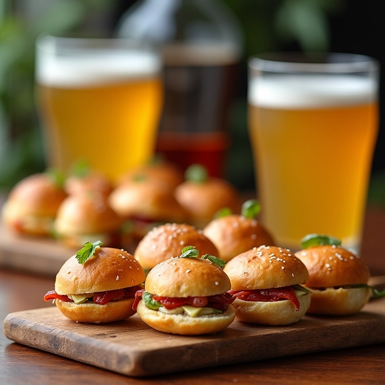 Petiscos brasileiros combinando com chopp.