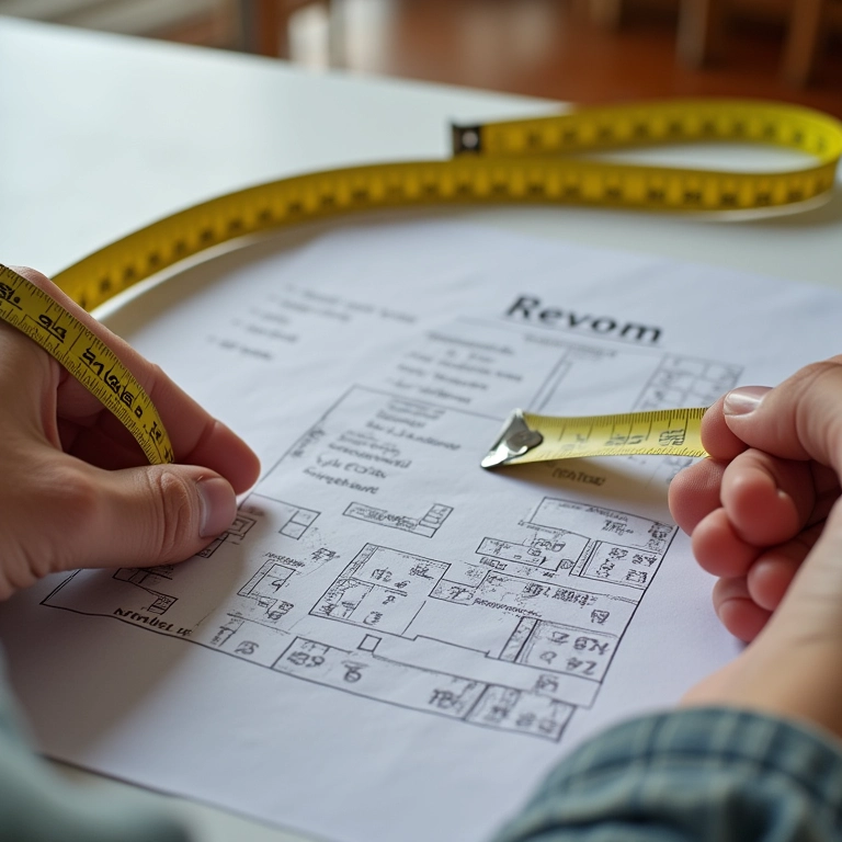 Planejador calculando o tamanho ideal da tenda para casamento.