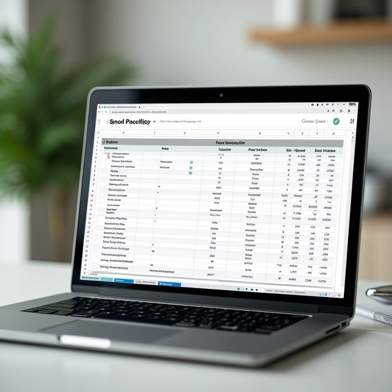 Planilha facilitadora para gerenciar lista de presentes em dinheiro online.