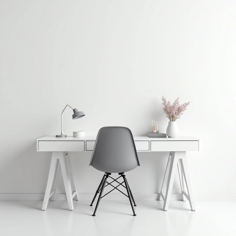 Planilha facilitadora para organização da decoração monocromática.