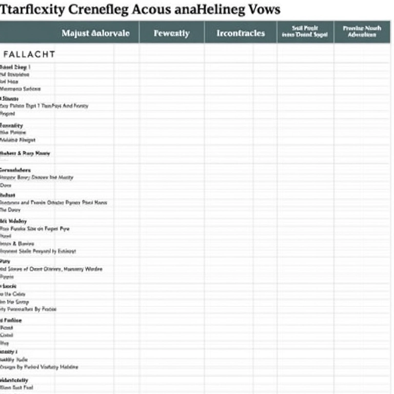 Planilha resumo com os passos para criar votos de casamento personalizados.