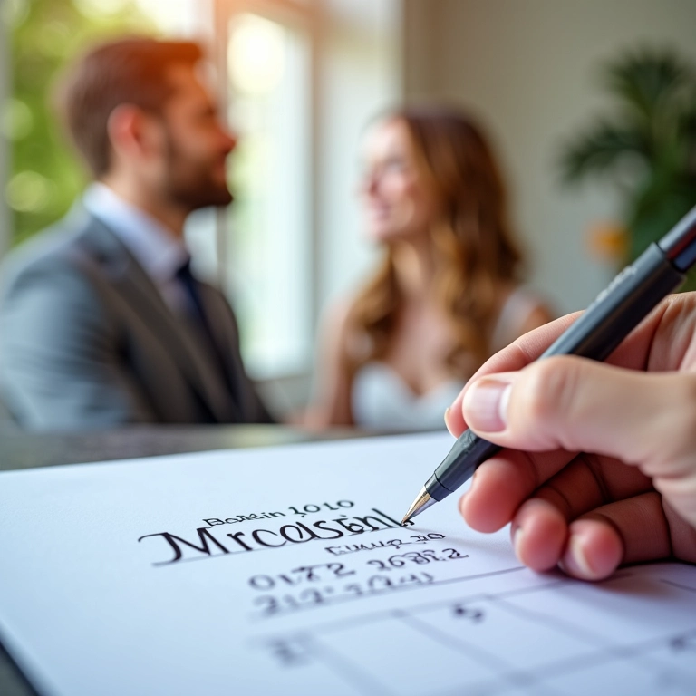 Prazo ideal para contratar mestre de cerimônias.