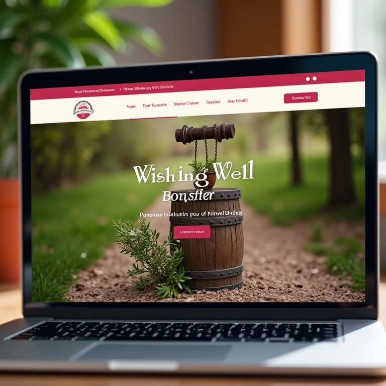 Site de casamento personalizado com destaque para a lista de presentes convertida em dinheiro.