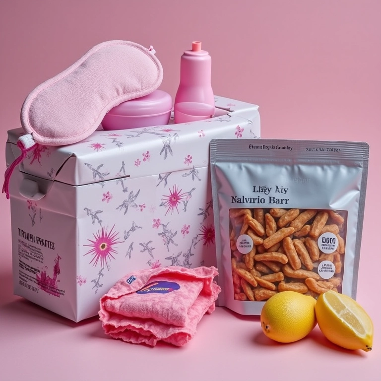 Sugestões de itens para o kit festa do pijama.