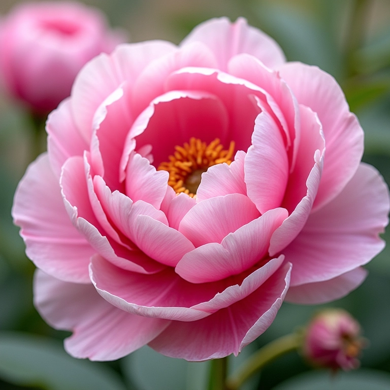 Tabela de cores de peônias.