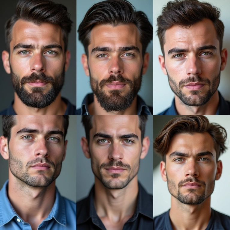 Tendências em design de sobrancelha masculina para homens modernos.