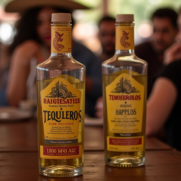 Tequileiros promovendo o consumo responsável de tequila.