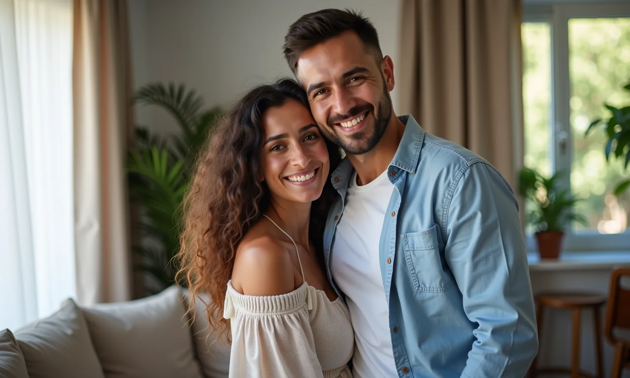 Casal brasileiro usando casa como garantia para empréstimo.