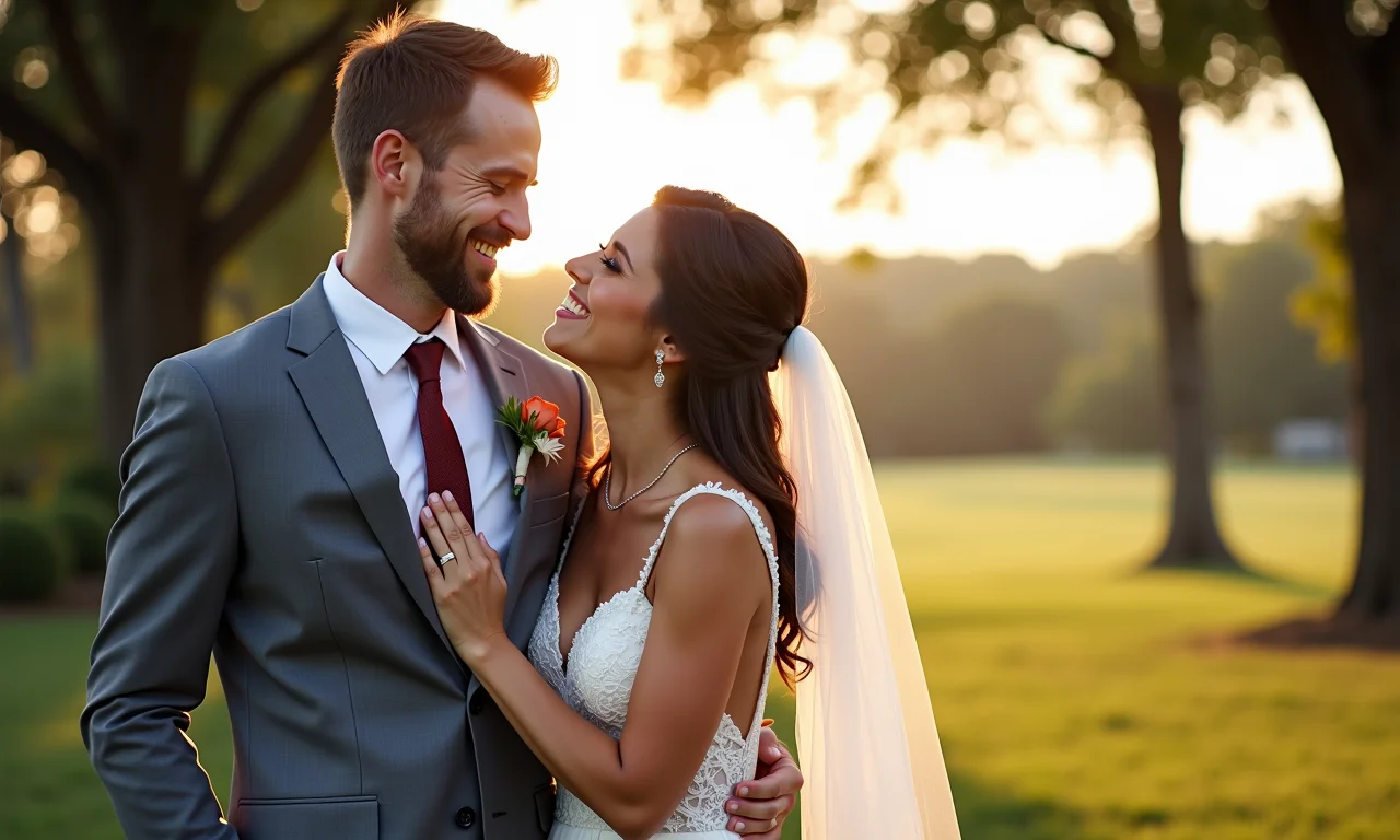 Casamento em casa de campo com charme rústico e vista para o campo.