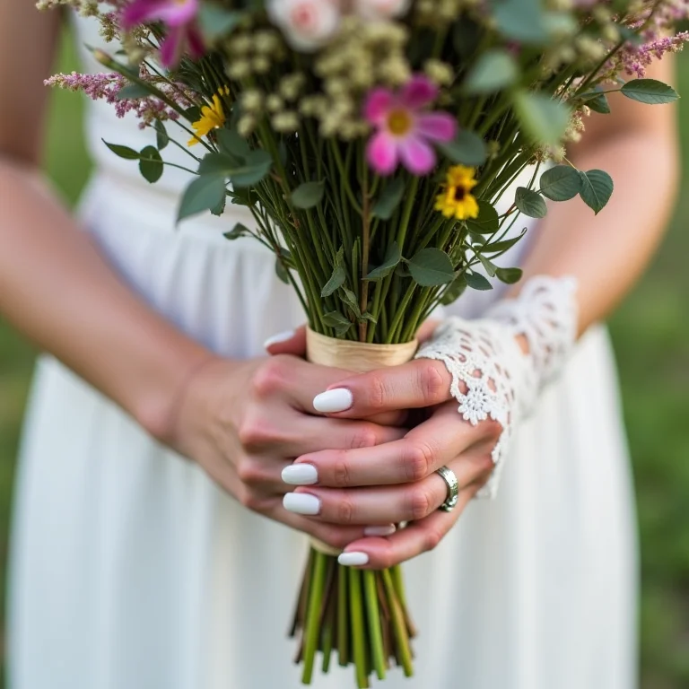 Detalhes delicados que fazem a diferença no look da noiva