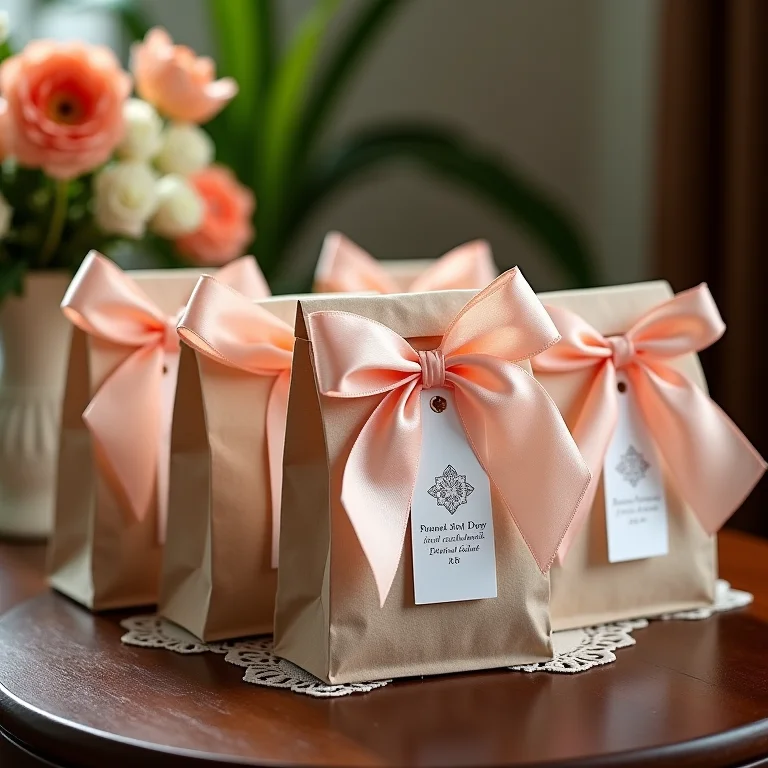 Embalagens de presente criativas para padrinhos