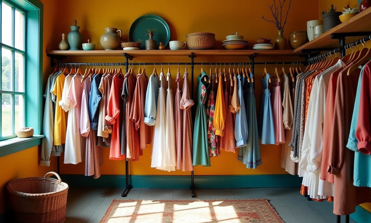 Figurinos e acessórios para ensaio temático.