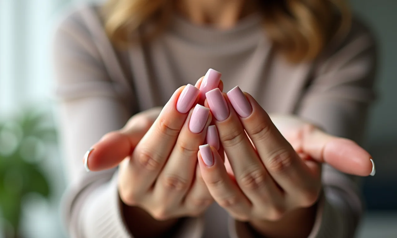 Francesinha em unhas curtas: elegância e versatilidade.