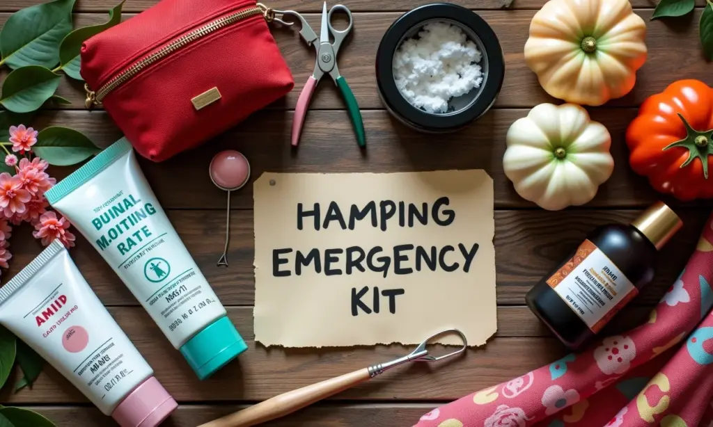 Kit de Emergência: O que Levar no Grande Dia Kit de emergência para casamento com itens essenciais organizados em mesa de madeira.