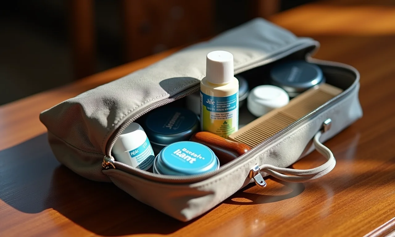 Kit de emergência para o noivo no dia do casamento.