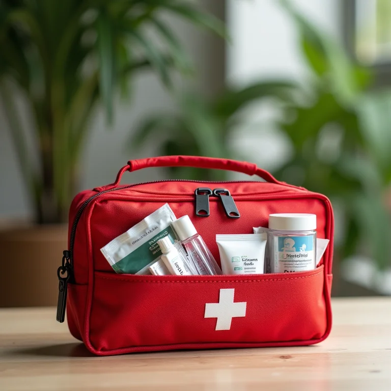 Kit de primeiros socorros para viagem a Punta Cana