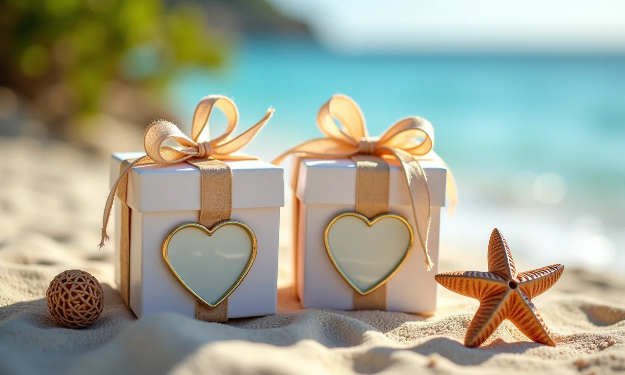 Lembrancinhas criativas e úteis para casamento na praia.