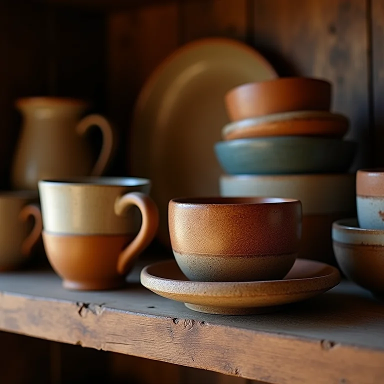 Louças de cerâmica artesanal para um enxoval exclusivo