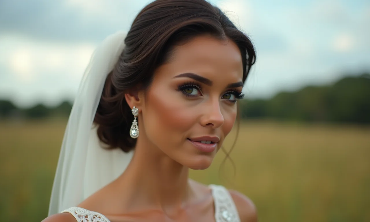 Maquiagem ideal para um casamento de dia ao ar livre.