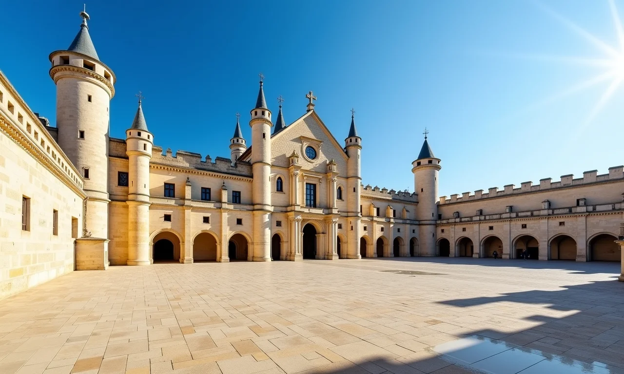 Palácio dos Papas em Avignon, França.