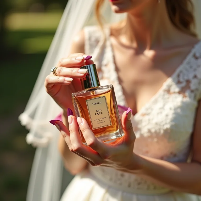 Perfume e buquê: a combinação perfeita para o dia do casamento.